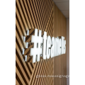 Illuminated Office Signage Borderless letter signs Manufactory